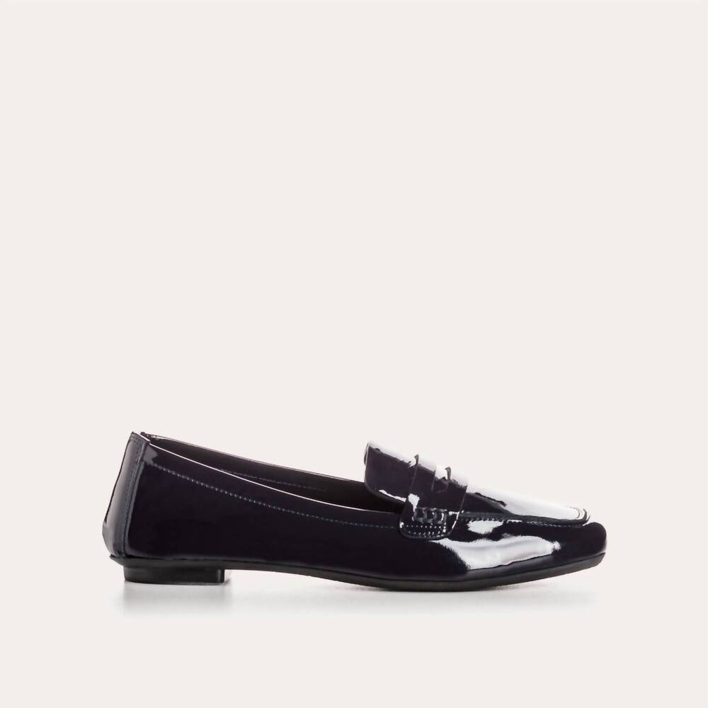 NEW REQINS women's hema vernis flats in black